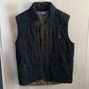 Polo Ralph Lauren black vest size M